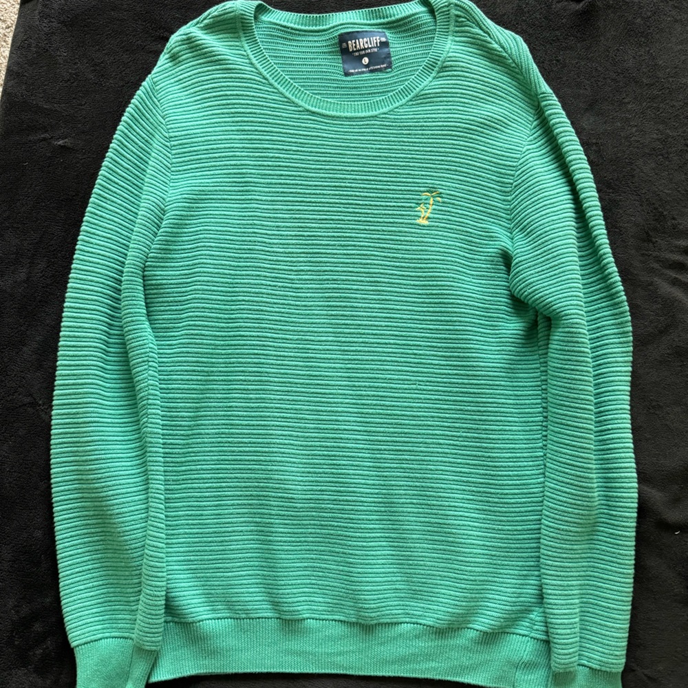 Aqua Sweater Great condition.